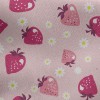 粉嫩草莓刷毛布(幅寬150公分)