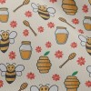 甜甜蜂蜜和蜜蜂雪紡布(幅寬150公分)