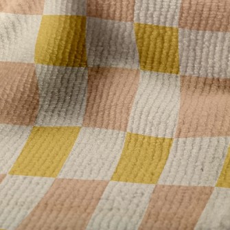 多色方塊毛巾布(幅寬160公分)