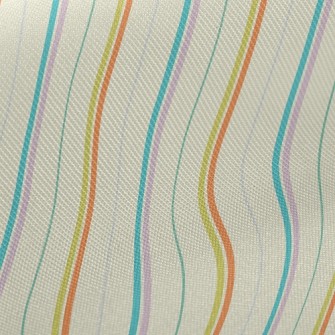 簡約繽紛線條厚棉布(幅寬150公分)