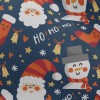 聖誕雪人老公公雪紡布(幅寬150公分)