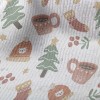 溫暖可可聖誕樹毛巾布(幅寬160公分)