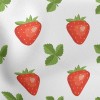 有機新鮮草莓羅馬布(幅寬160公分)