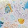 鮮豔魚與珊瑚斜紋布(幅寬150公分)