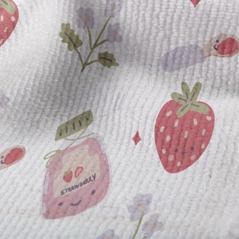 草莓果醬派毛巾布(幅寬160公分)