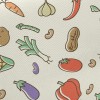 多彩鮮豔蔬菜斜紋布(幅寬150公分)