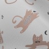 斑點有趣小貓雪紡布(幅寬150公分)