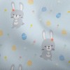 小可愛灰兔雙斜布(幅寬150公分)