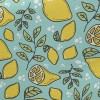 酸溜溜檸檬樹斜紋布(幅寬150公分)