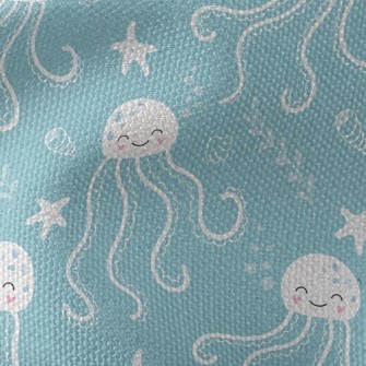 笑臉迎人水母帆布(幅寬150公分)