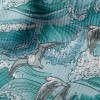 海浪與海鷗毛巾布(幅寬160公分)
