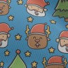 漫畫聖誕老人麋鹿雪紡布(幅寬150公分)