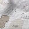 偷笑雙色小熊毛巾布(幅寬160公分)