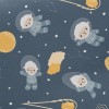 太空人綿羊斜紋布(幅寬150公分)