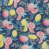 葡萄柚檸檬斜紋布(幅寬150公分)