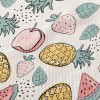 鳳梨草莓西瓜蘋果泡泡布(幅寬160公分)