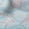 簡約貝殼海星毛巾布(幅寬160公分)