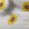 可愛條紋向日葵毛巾布(幅寬160公分)