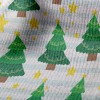 條紋星星聖誕樹毛巾布(幅寬160公分)