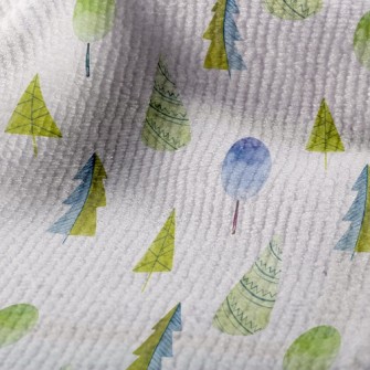 雲杉木森林毛巾布(幅寬160公分)